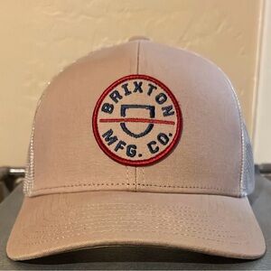 Brixton Tan Mesh Cap